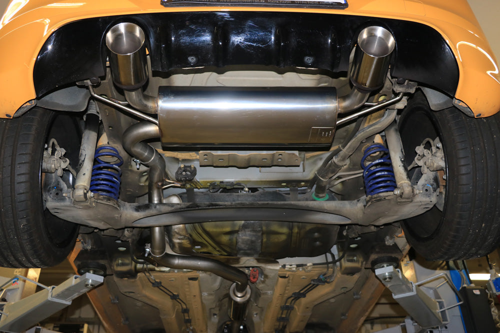 Opel Corsa E OPC Endschalldämpfer quer Ausgang rechts/links - 1x100 Typ 25 rechts/links