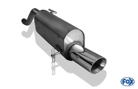 Opel Corsa E Endschalldämpfer - 1x100 Typ 25