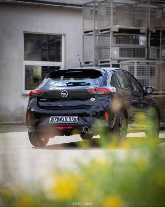 FOX Opel Corsa F Endschalldämpfer - 1x100 Typ 25