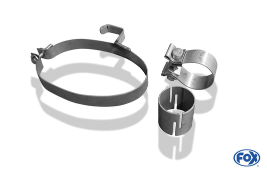 Opel Astra F-CC Endschalldämpfer 1-Punkt-Aufhängung - 2x76 Typ 18