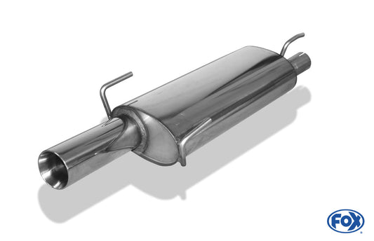 Opel Astra F-CC Endschalldämpfer 3-Punkt-Aufhängung einflutig - 1x80 Typ 24