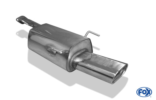 Opel Astra G Caravan Endschalldämpfer - 135x80 Typ 53