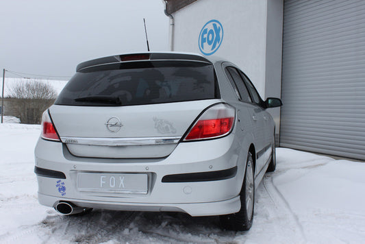 Opel Astra H/ Astra H GTC Turbo mit Ausschnitt Endschalldämpfer einseitig - 115x85 Typ 32