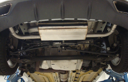 Opel Astra J OPC Endschalldämpfer Ausgang rechts/links mit unsichtbaren Endrohren (Abgas strömt aus den originalen Endrohren)