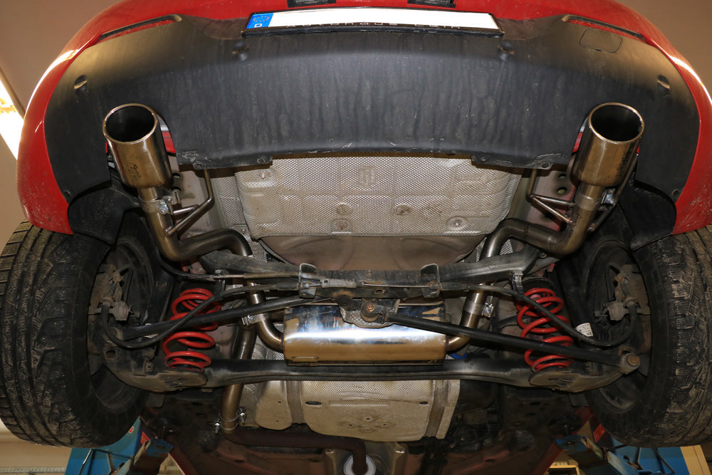Opel Astra J GTC Endschalldämpfer quer Ausgang rechts/links - 115x85 Typ 32 rechts/links