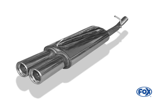 Opel Vectra A Stufenheck Endschalldämpfer - 2x76 Typ 13