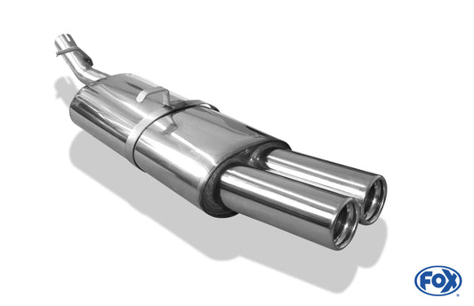 Opel Vectra A Fließheck Endschalldämpfer - 2x76 Typ 13