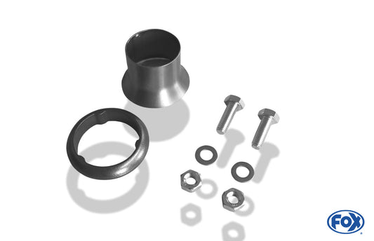 Opel Vectra B - Bj. 94`-9/99` Endschalldämpfer Ø55mm - 135x80 Typ 53