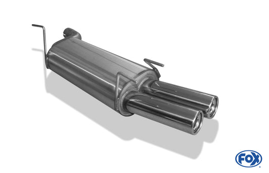 Opel Omega B Caravan Endschalldämpfer - 2x90 Typ 13