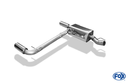 Opel Zafira B OPC Endschalldämpfer Ausgang rechts/links - 1x90 Typ 25 rechts/links