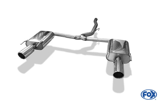 Opel Insignia A - 4x4 Sports Tourer Endschalldämpfer rechts/links - 1x100 Typ 16 rechts/links