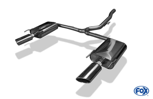 Opel Insignia A - 4x4 Sports Tourer Endschalldämpfer rechts/links - 115x85 Typ 38 rechts/links