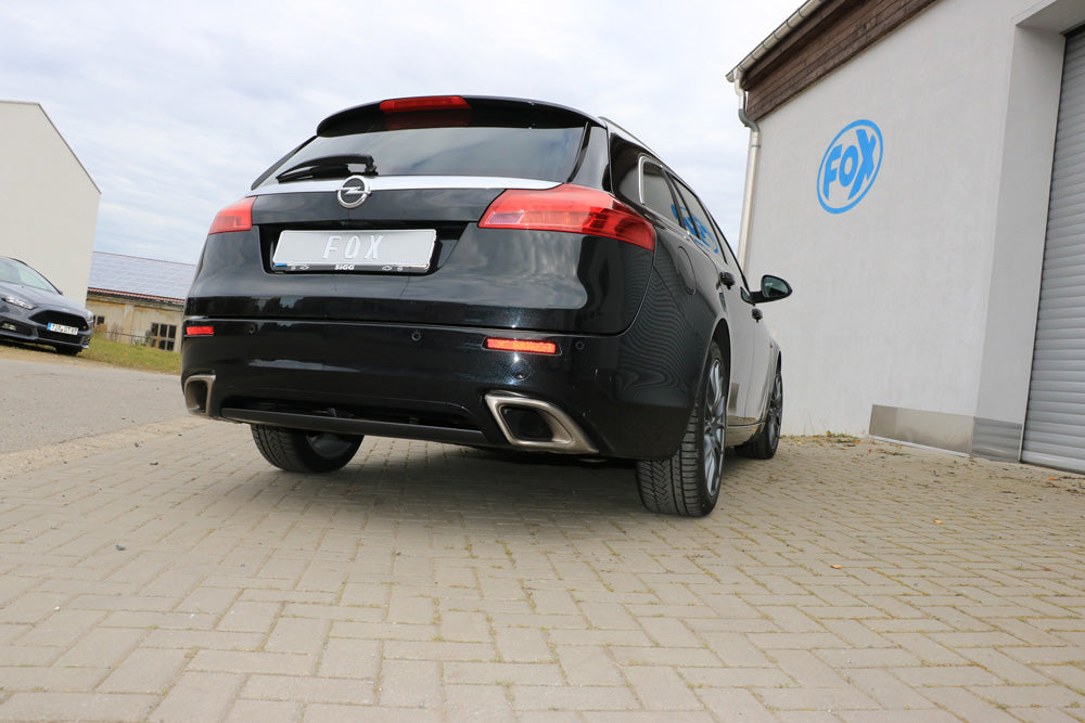 Opel Insignia A - OPC Sports Tourer Endschalldämpfer rechts/links - Ausgang der Endrohre in den originalen Ausgängen