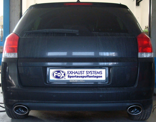 Opel Signum Sportheck Endschalldämpfer Ausgang rechts/links - 140x90 Typ 32 rechts/links