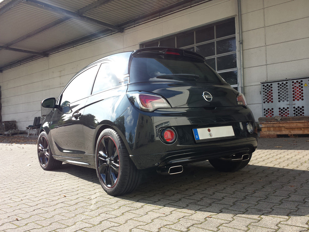Opel Adam Endschalldämpfer quer Ausgang rechts/links - 145x65 Typ 59 rechts/links