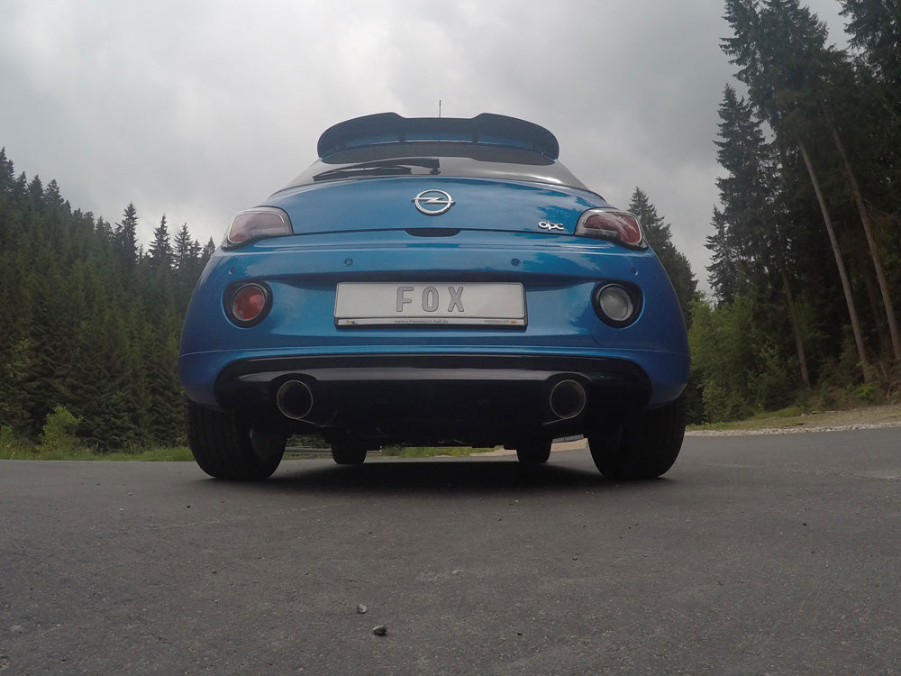 Opel Adam S Endschalldämpfer quer Ausgang rechts/links - 1x100 Typ 25 rechts/links