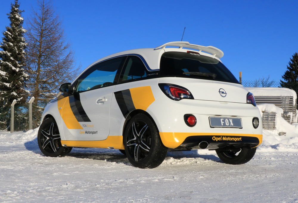Opel Adam S Endschalldämpfer quer Ausgang links - 140x90 Typ 44 links