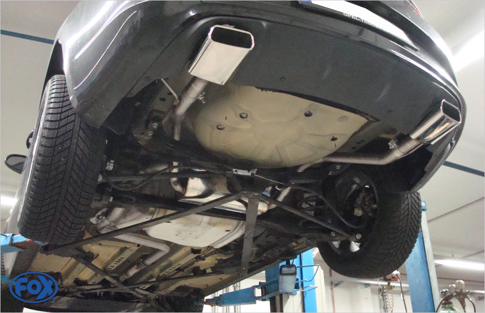 Opel Cascada Endschalldämpfer quer Ausgang rechts/links - 145x65 Typ 59 rechts/links