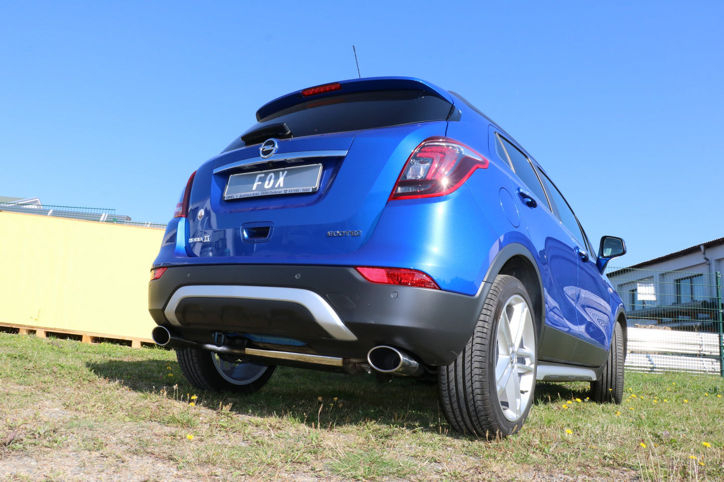 Opel Mokka 4x4 & 4x2 Endschalldämpfer rechts/links - 140x90 Typ 32 rechts/links