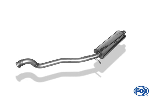 Peugeot 206 RC Vorschalldämpfer