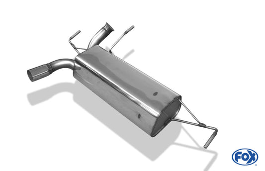 Peugeot 206 RC Endschalldämpfer quer - 1x76 Typ 10