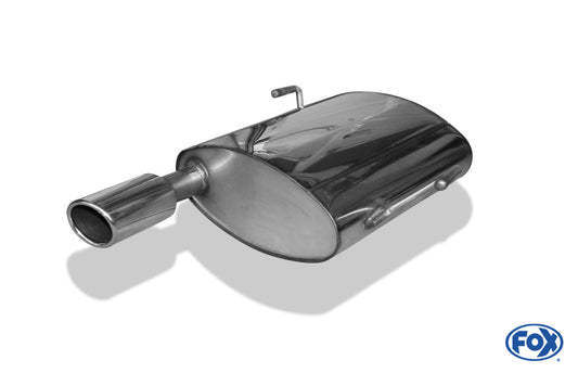 Peugeot 206 SW Endschalldämpfer - 88x74 Typ 32