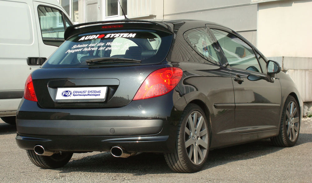 Peugeot 207/ 207 SW/ 208 Endschalldämpfer Ausgang rechts/links - 115x85 Typ 32 rechts/links
