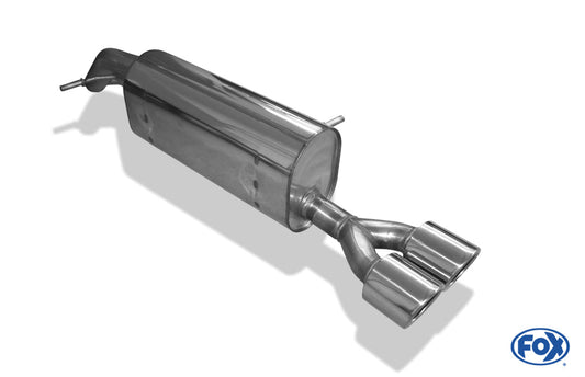 Peugeot 208 GTI Endschalldämpfer - 2x90 Typ 16