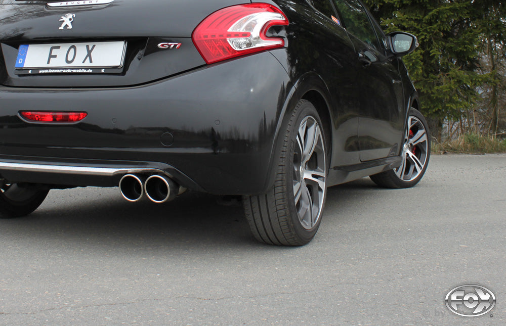 Peugeot 208 GTI Endschalldämpfer - 2x90 Typ 16