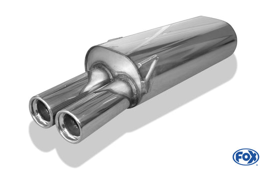 Peugeot 306 Limousine Endschalldämpfer - 2x76 Typ 13