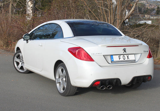 Peugeot 308cc Endschalldämpfer - 2x106x71 Typ 32