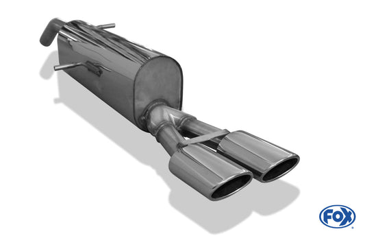 Peugeot 308cc Endschalldämpfer - 2x106x71 Typ 32