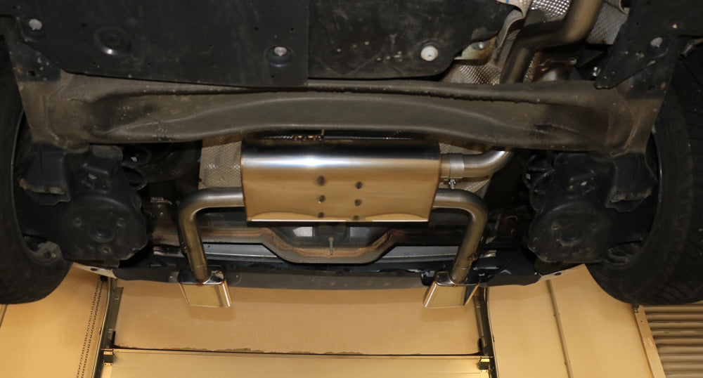 Peugeot 308 II Endschalldämpfer Ausgang rechts/links - 145x65 Typ 59 rechts/links