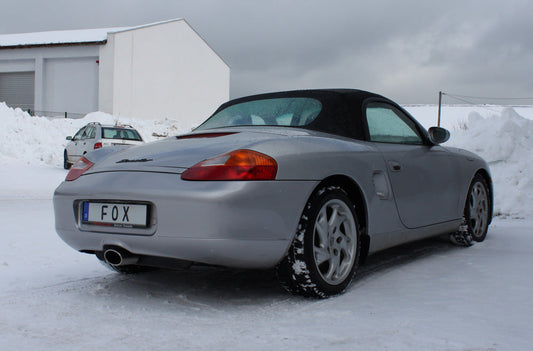 Porsche Boxster Typ 986 Endschalldämpfer - 140x90 Typ 32 mittig