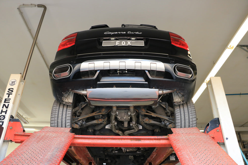 Porsche Cayenne 9PA Facelift Endschalldämpfer rechts/links - 220x80 Typ 49 rechts/links