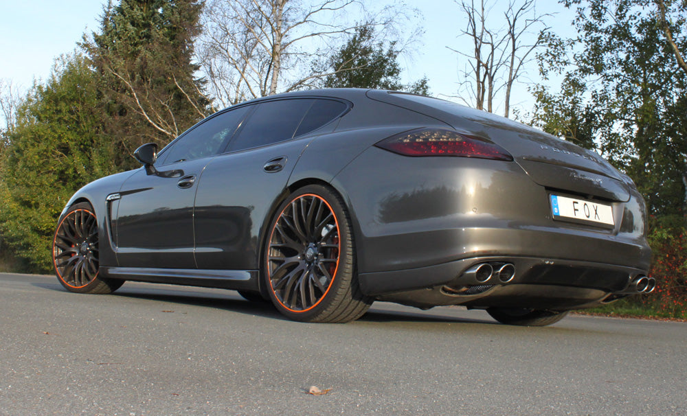 Porsche Panamera 4,8l Endschalldämpfer rechts/links - 2x115x85 Typ 44 rechts/links