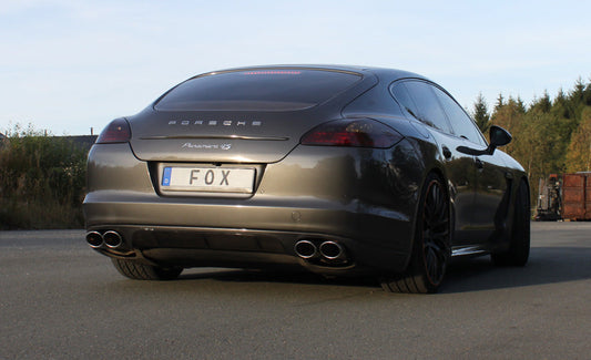 Porsche Panamera 4,8l Endschalldämpfer rechts/links - 2x115x85 Typ 44 rechts/links