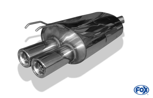 Renault Twingo C06 Endschalldämpfer - 2x70 Typ 13