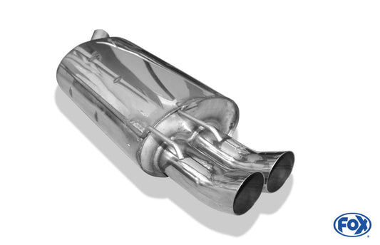 Renault Twingo C06 Endschalldämpfer - 2x70 Typ 18