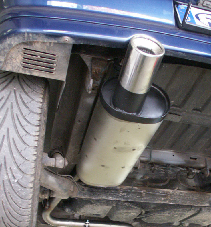 Renault Clio I B/C 57 Endschallldämpfer - 1x80 Typ 13