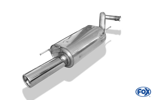 Renault Clio I B/C 57 Endschallldämpfer - 1x80 Typ 13