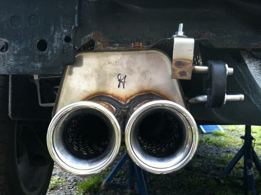 Renault Clio II B Endschalldämpfer - 2x80 Typ 13