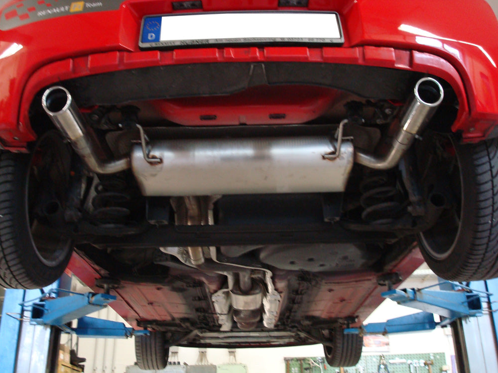 Renault Clio III B Sport Endschalldämpfer quer Ausgang rechts/links - 1x90 Typ 17 rechts/links