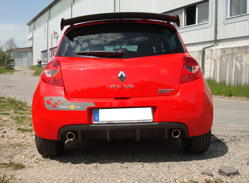 Renault Clio III B Sport Endschalldämpfer quer Ausgang rechts/links - 1x90 Typ 17 rechts/links
