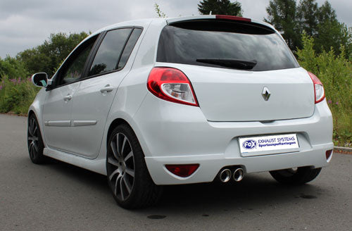 Renault Clio III GT Endschalldämpfer - 2x90 Typ 17