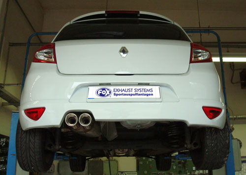 Renault Clio III GT Endschalldämpfer - 2x90 Typ 17