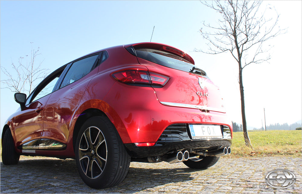 Renault Clio IV Endschalldämpfer Ausgang rechts/links - 2x76 Typ 16 rechts/links