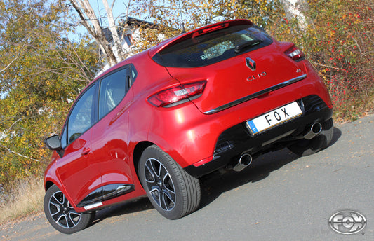 Renault Clio IV Endschalldämpfer Ausgang rechts/links - 115x85 Typ 32 rechts/links