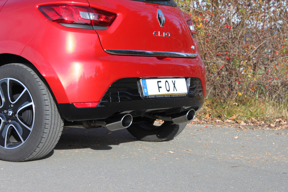 Renault Clio IV Endschalldämpfer Ausgang rechts/links - 115x85 Typ 32 rechts/links