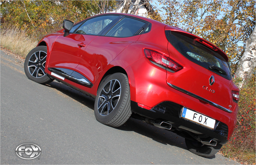 Renault Clio IV Endschalldämpfer Ausgang rechts/links - 145x65 Typ 59 rechts/links